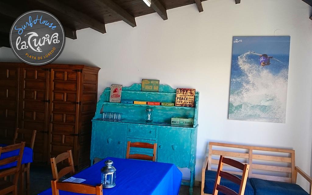 La Curva Surfhouse Bed & Breakfast Loredo Exterior foto